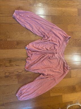 free people open back top xs